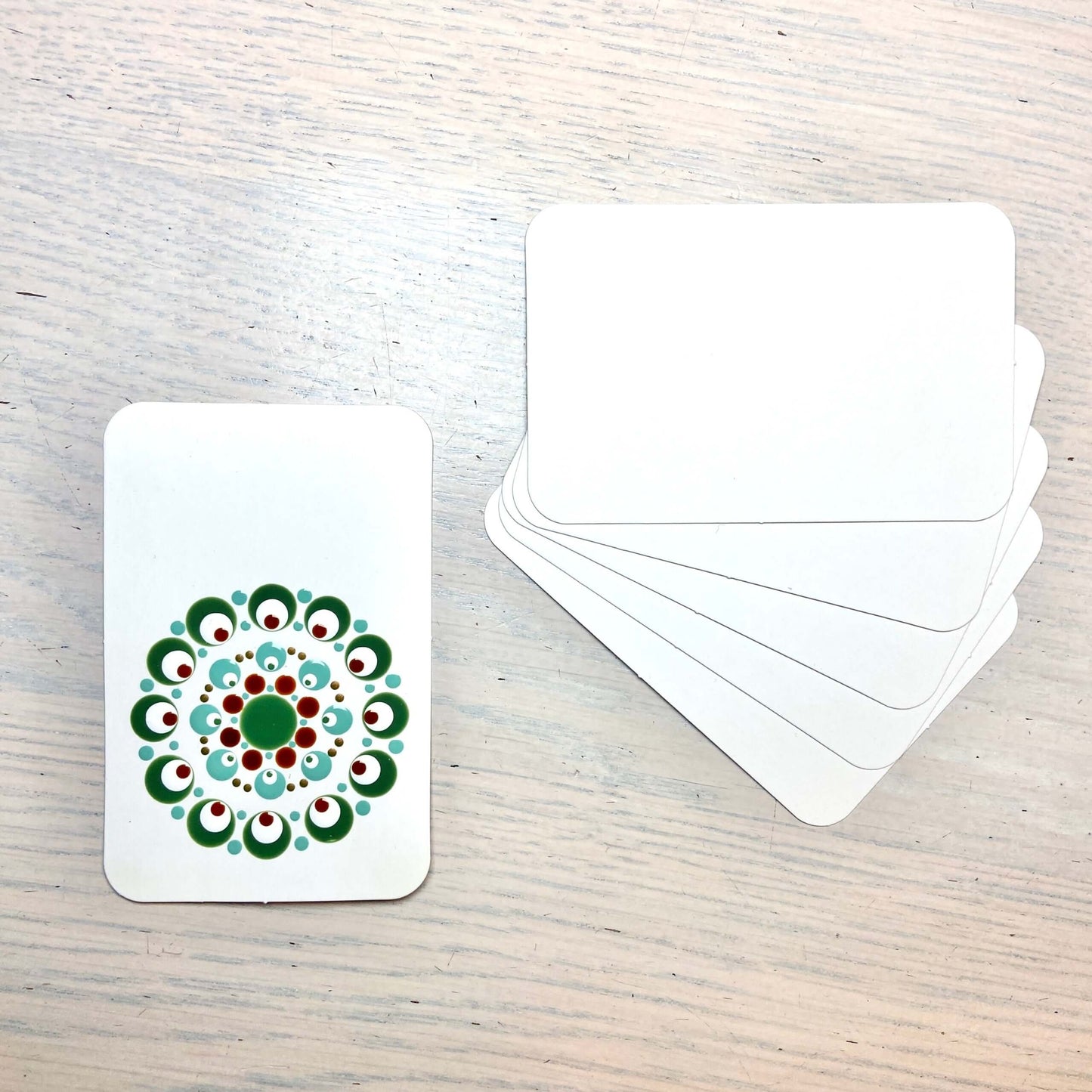 Set van 10 blanco cadeaukaartjes