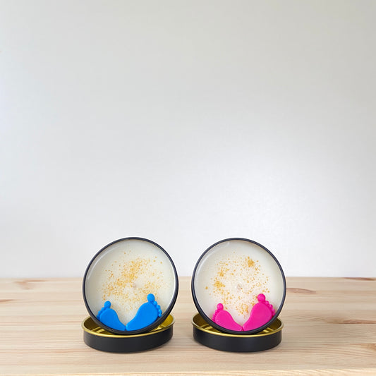 Gender reveal geurkaars